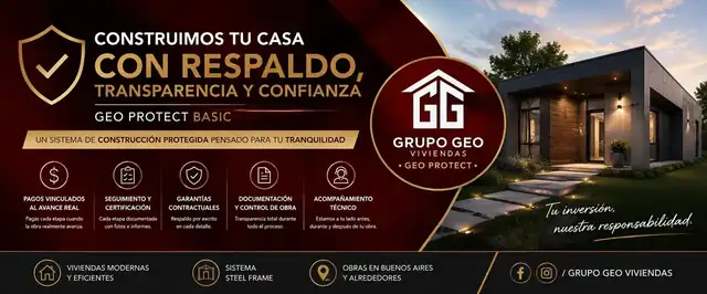 GEO PROTECT BASIC — Construimos tu casa con respaldo, transparencia y confianza — Grupo Geo Viviendas